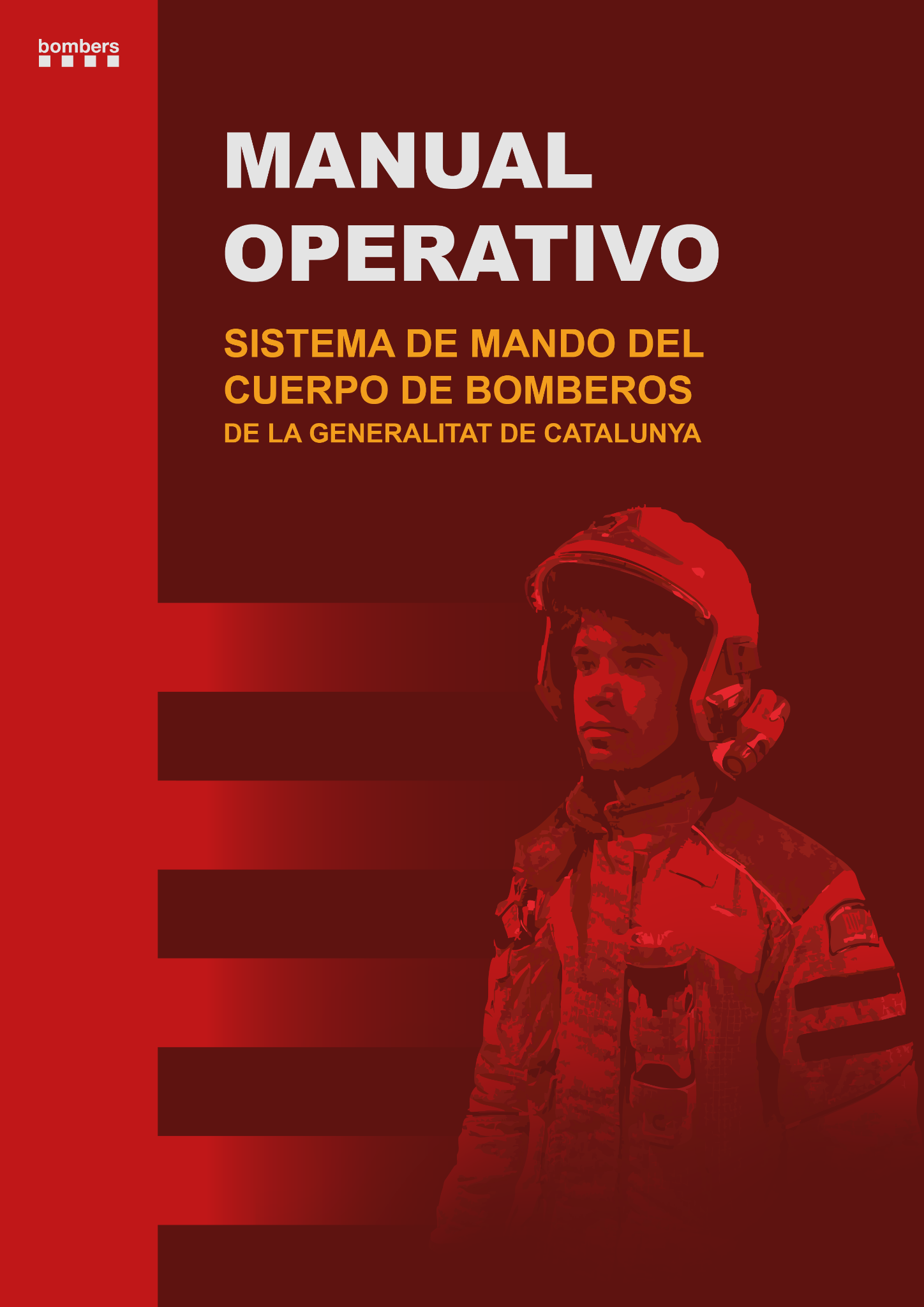 Operational manual cover for firefighters
